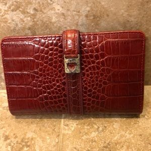 EUC Brighton red wallet